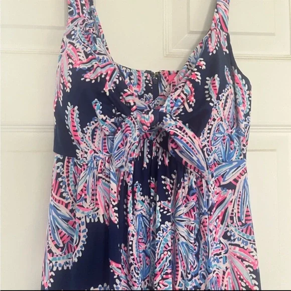 Lilly Pulitzer maxi in oyster bay blue 🦪👗☀️ - Picture 8 of 11